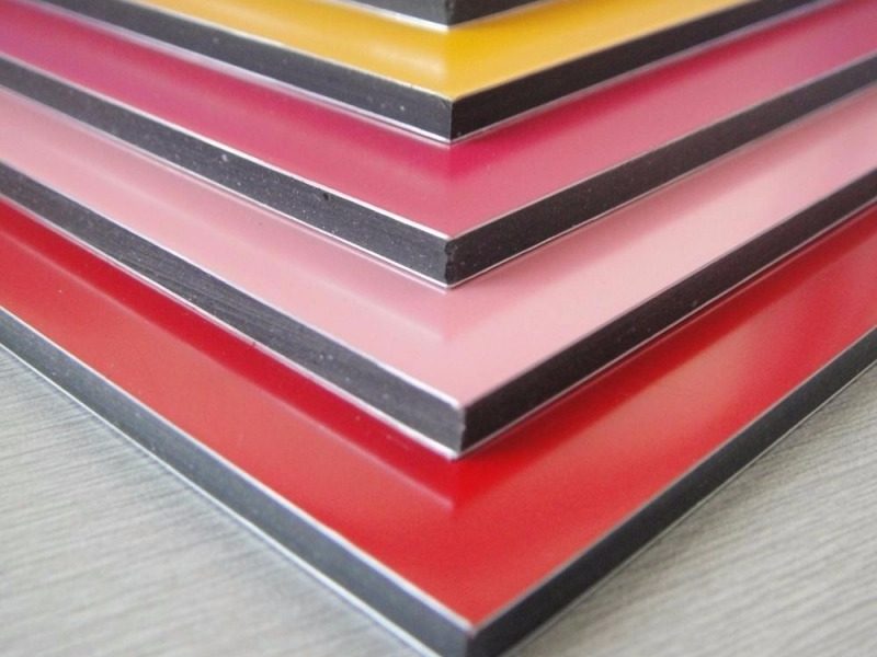 Chapas em ACM Cores-TekSign Chapas em ACM Cores-TekSign