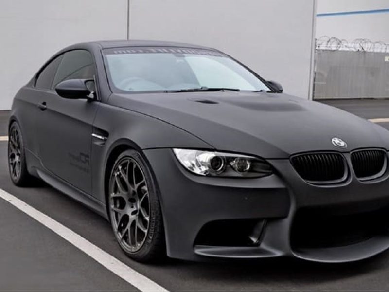 Vinil Automotivo Preto Fosco_Veículo